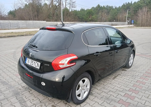 Peugeot 208 cena 29800 przebieg: 106000, rok produkcji 2015 z Niemodlin małe 121
